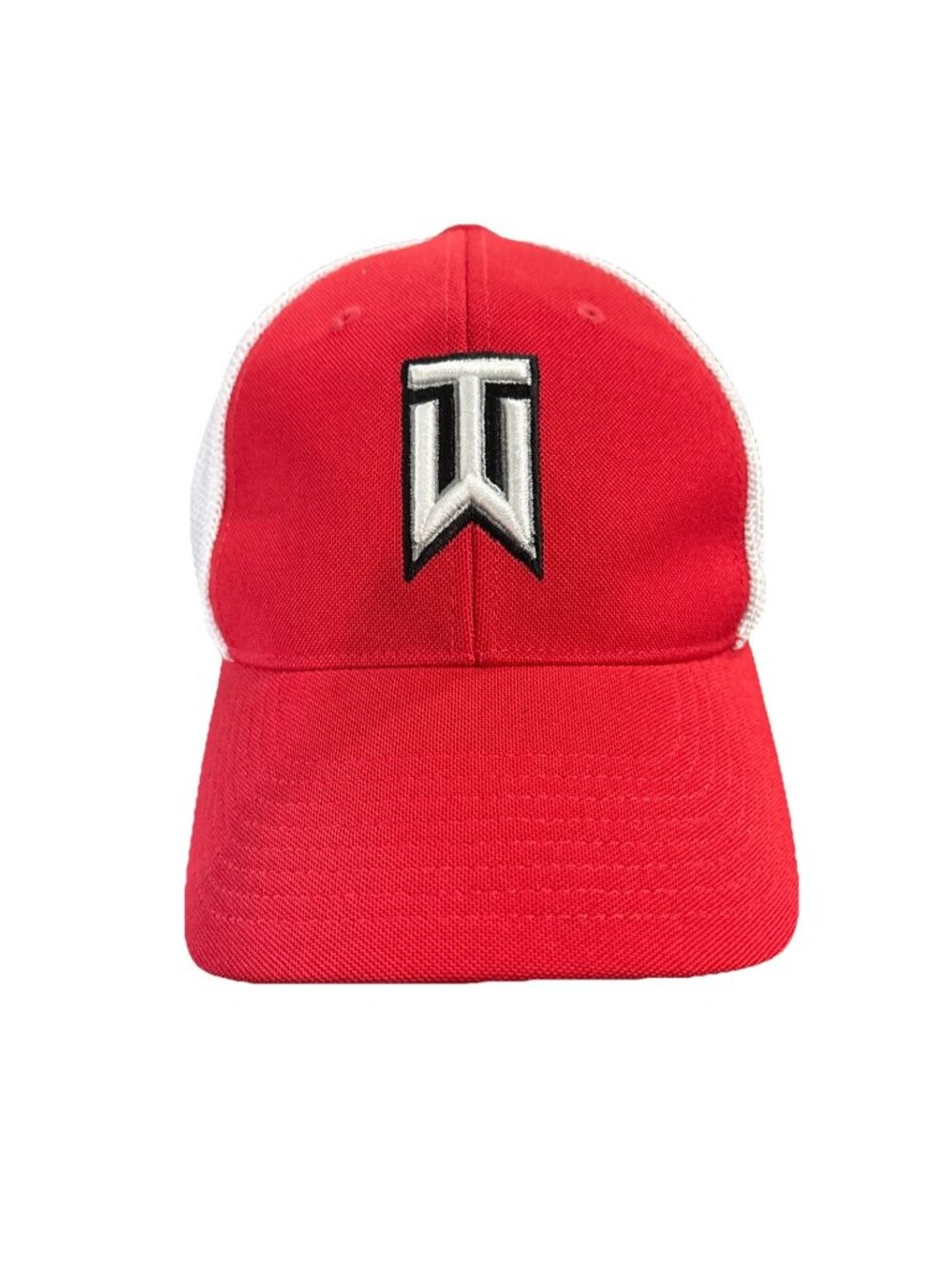 Men’s Nike Tiger Woods Red Golf Hat Cap Breathable Size M/L Stretch